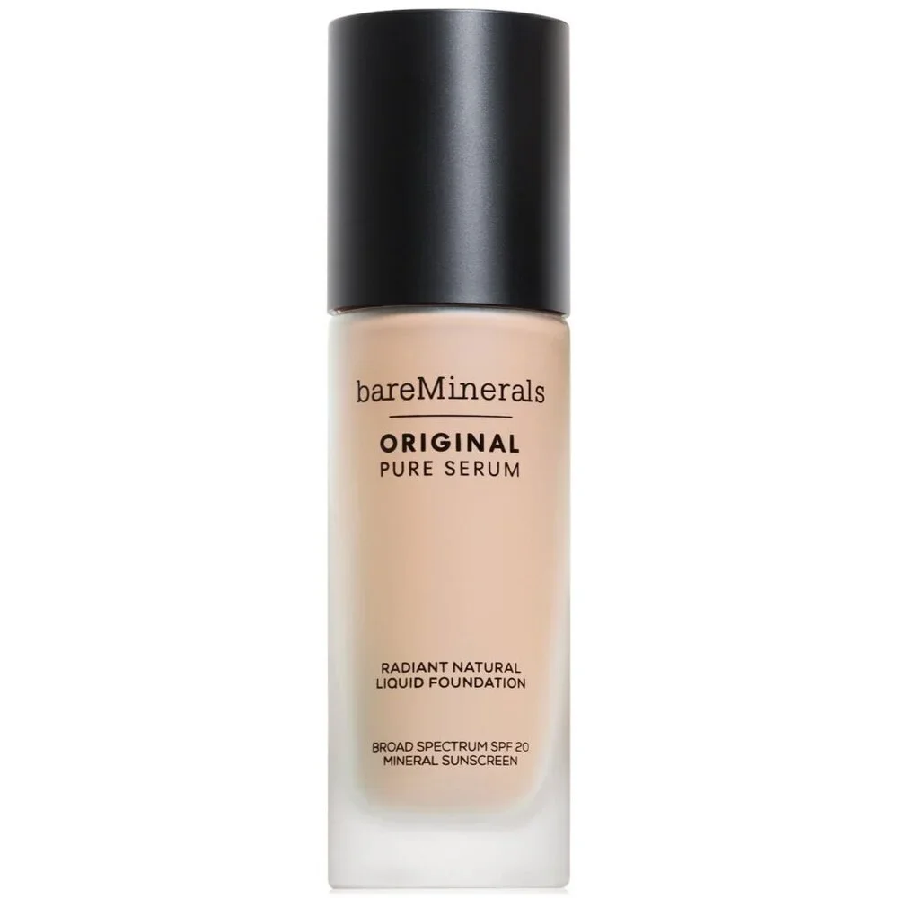 BareMinerals Original Pure Serum Radiant Liquid Foundation SPF 20 Fair Cool 1NEW